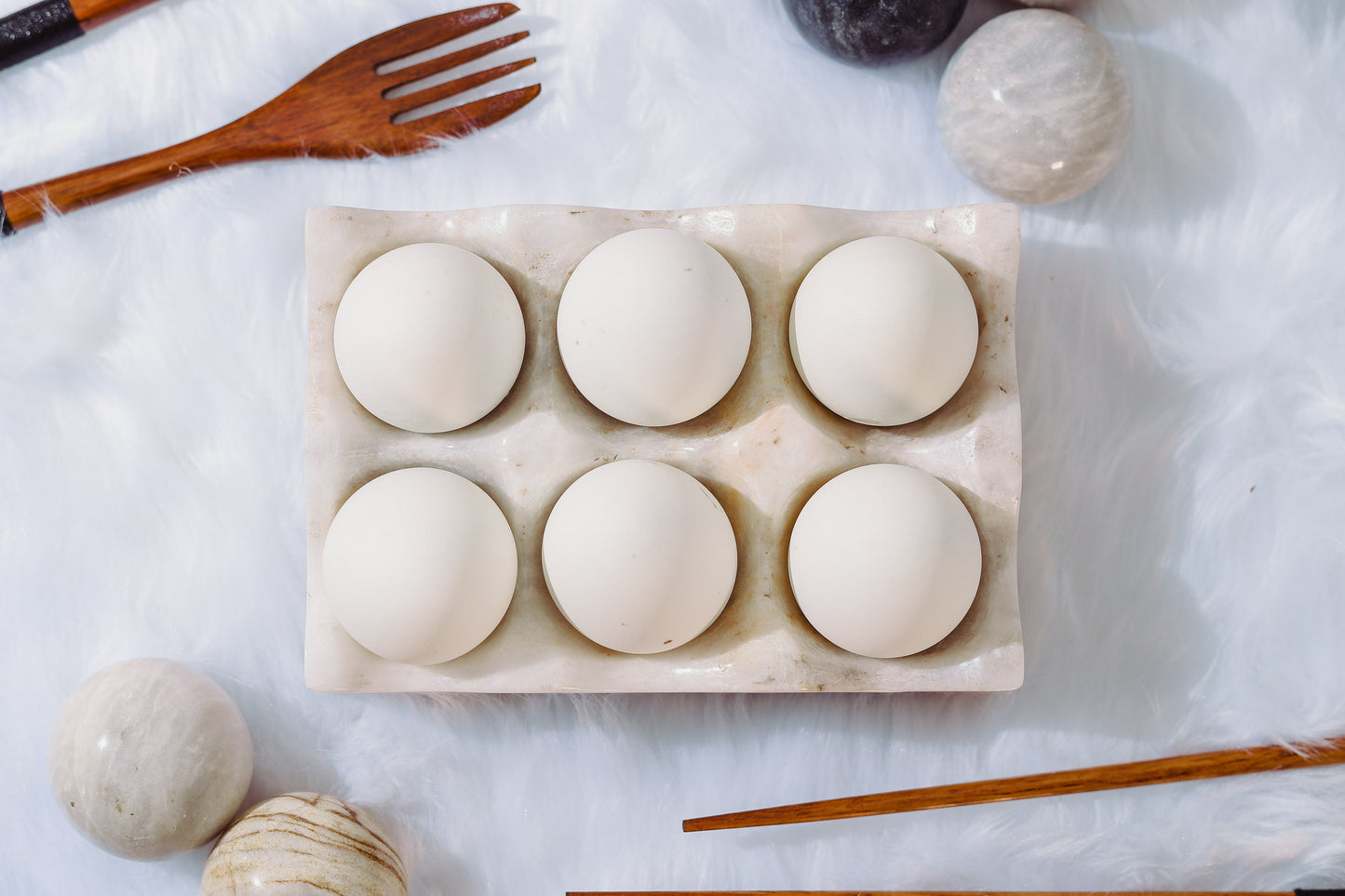 Marble Egg Tray