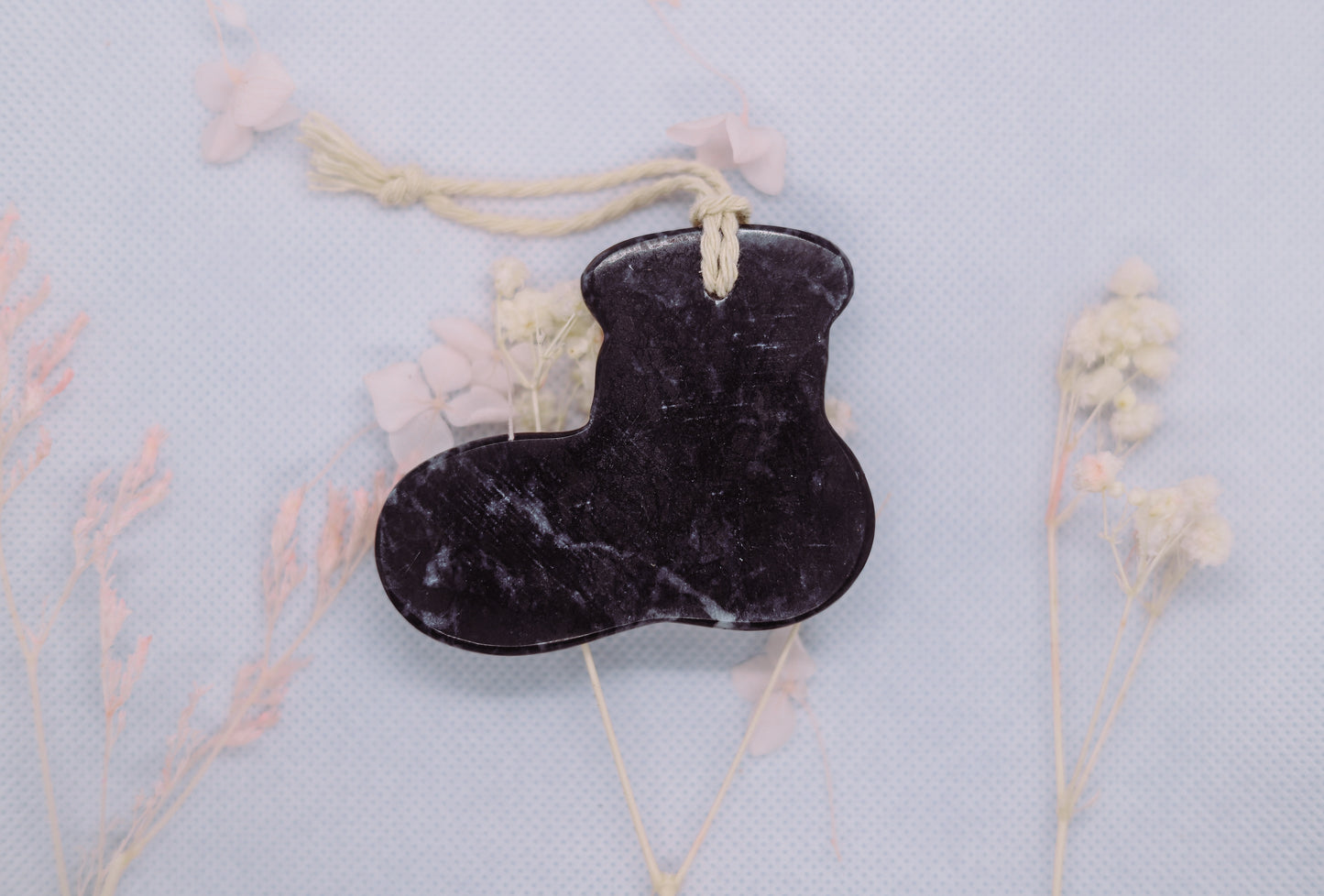 Marble Christmas Shoe Ornament (Set of 5/10)