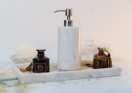 Marble Liquid Soap Dispenser